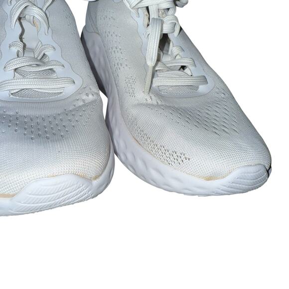 Aetrex Womens Danika Sneakers EU 39 US 8.5 White Athletic Comfort Platform - Picture 14 of 16